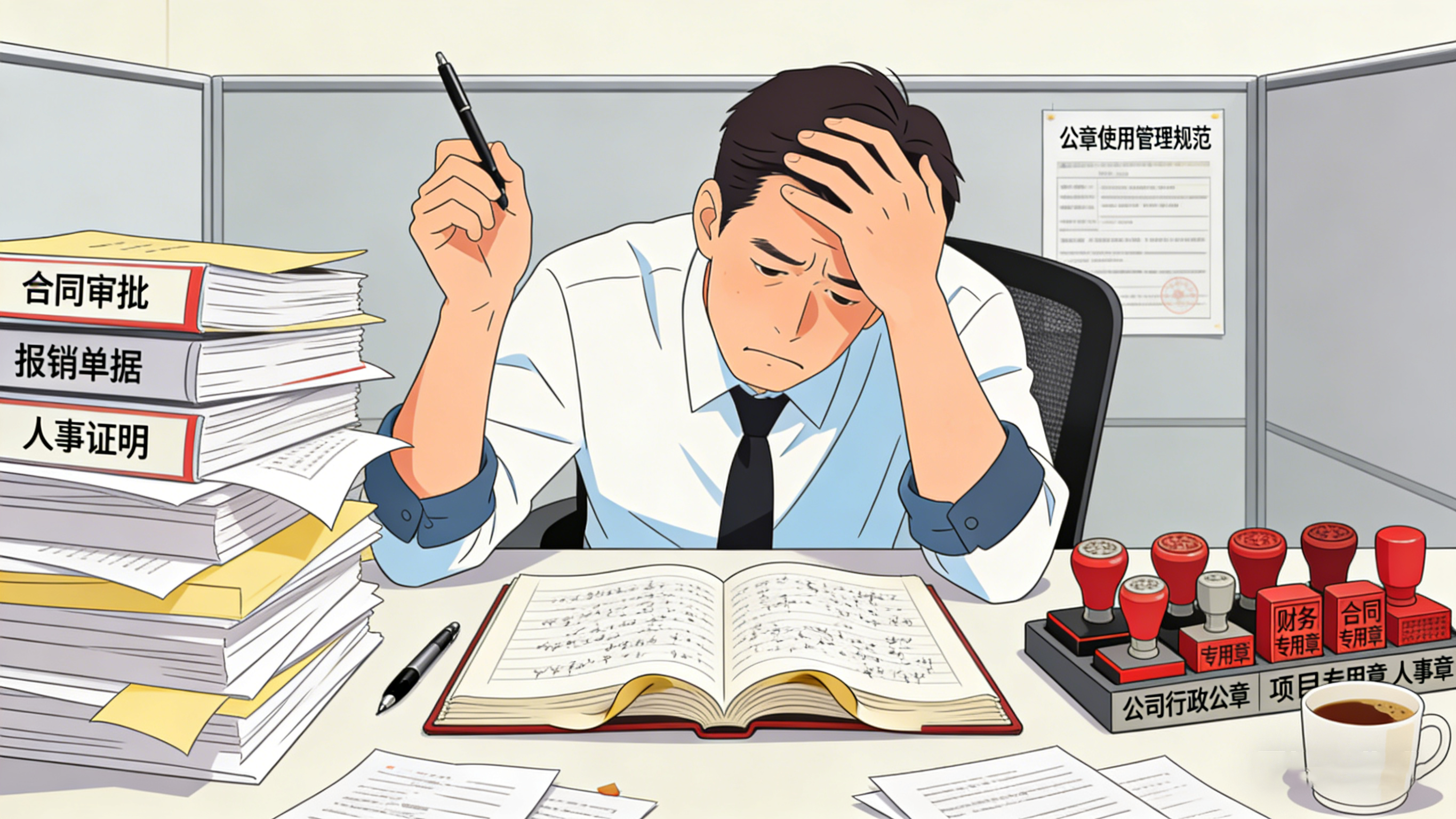 破解企業公章溯源難題，愛國小男孩智慧云章筑牢合規防線